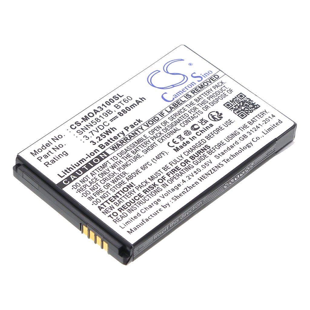 Motorola Two-Way Radio Battery CS-MOA3100SL