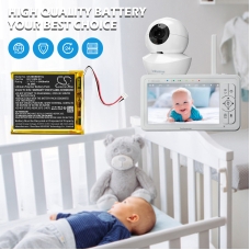 Compatible battery replacement for Babysense BAT-BBM-B2