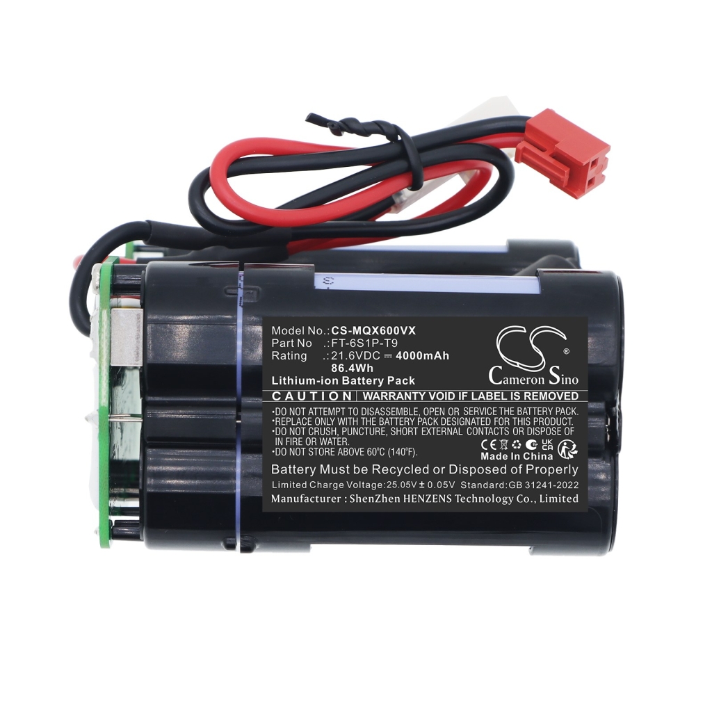Battery for Miboi V6HFT6S1P