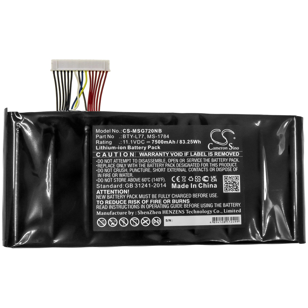 MSI WT72 6QK VPRO