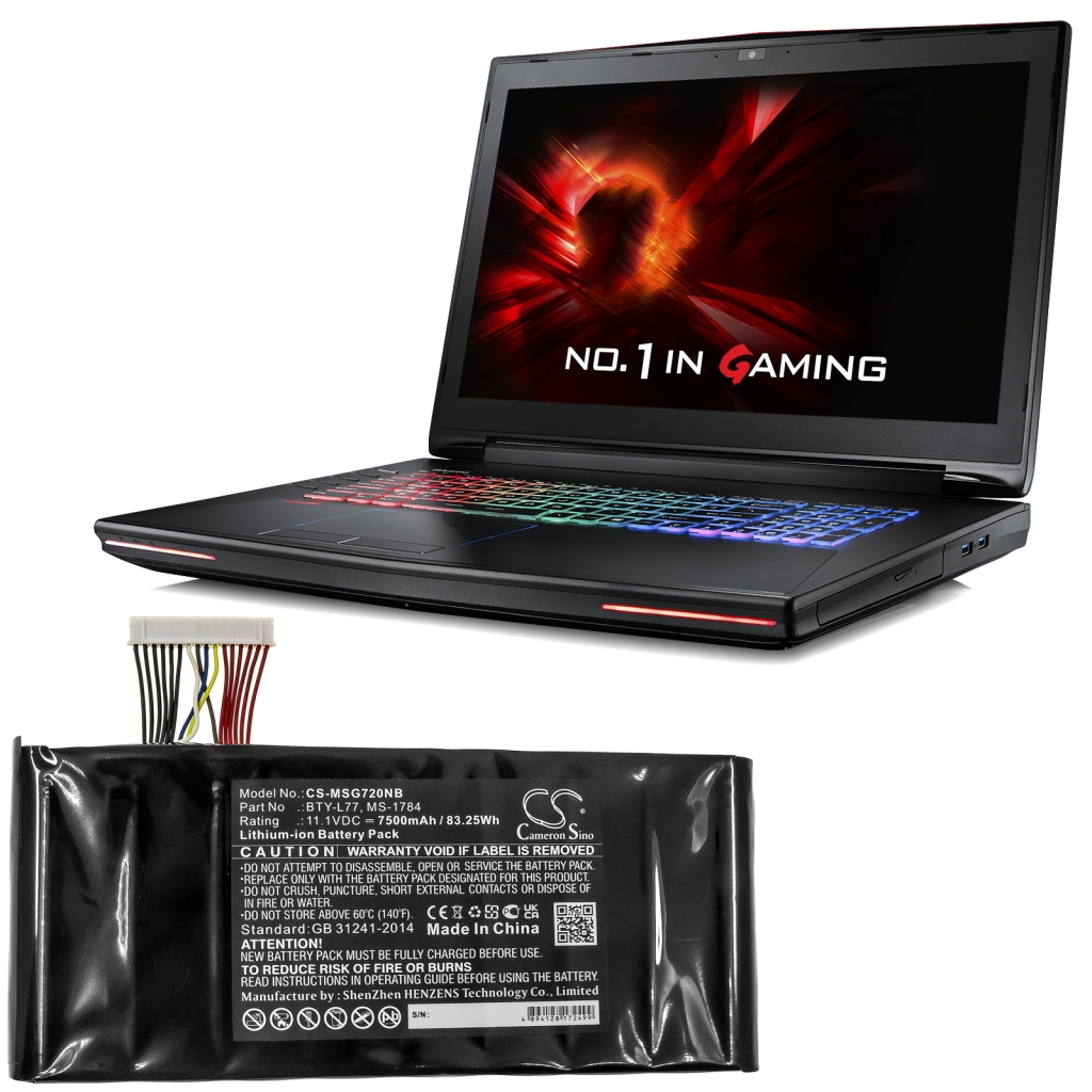MSI WT72 6QK VPRO