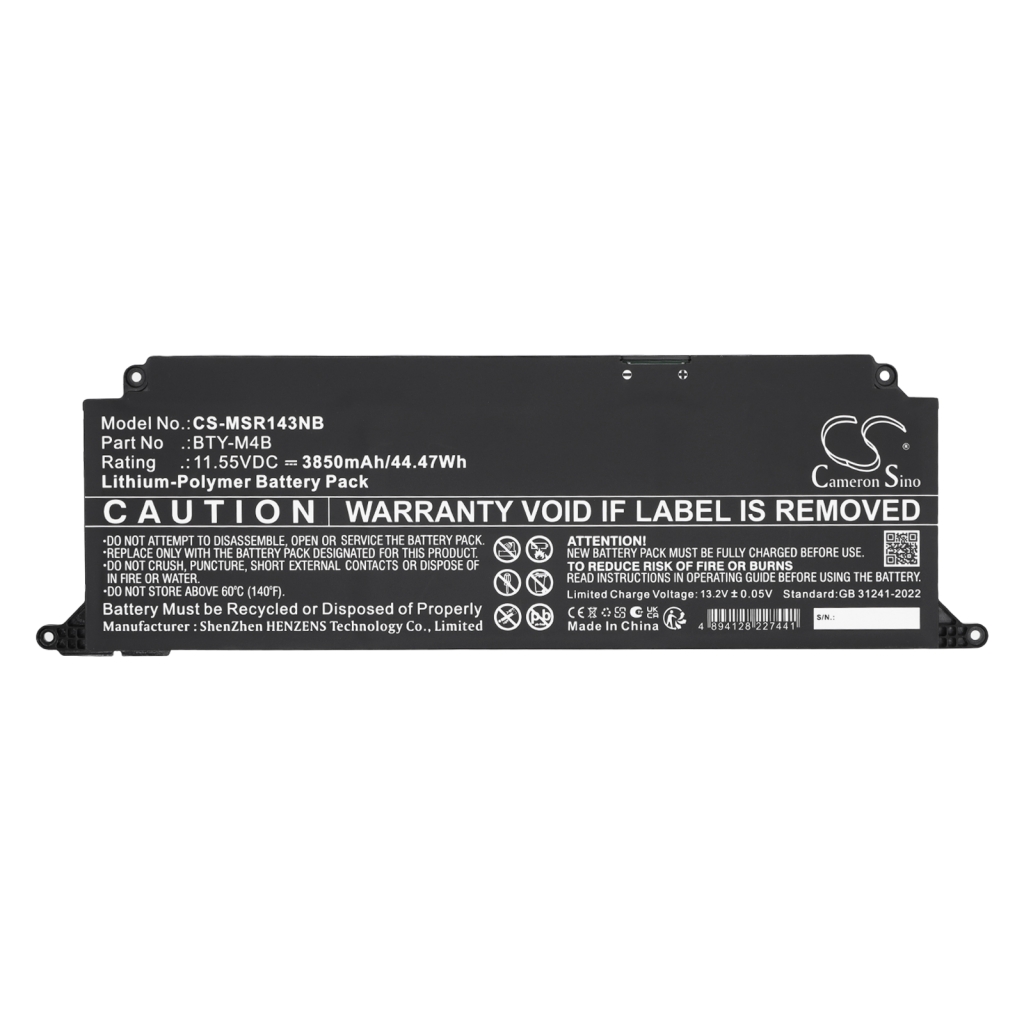 Battery for MSI Modern 14