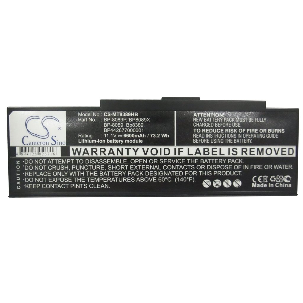 Battery Replaces BP8089