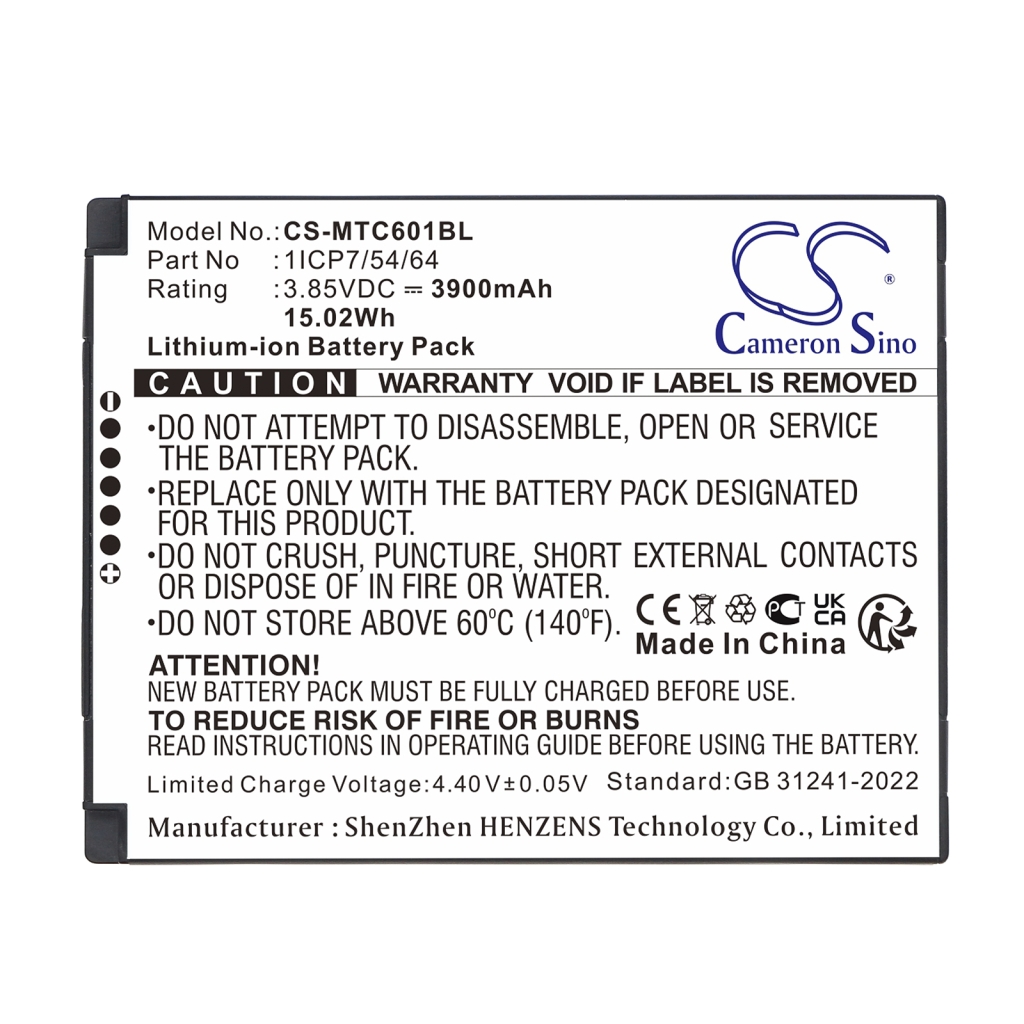 Battery Replaces 1ICP7/54/64