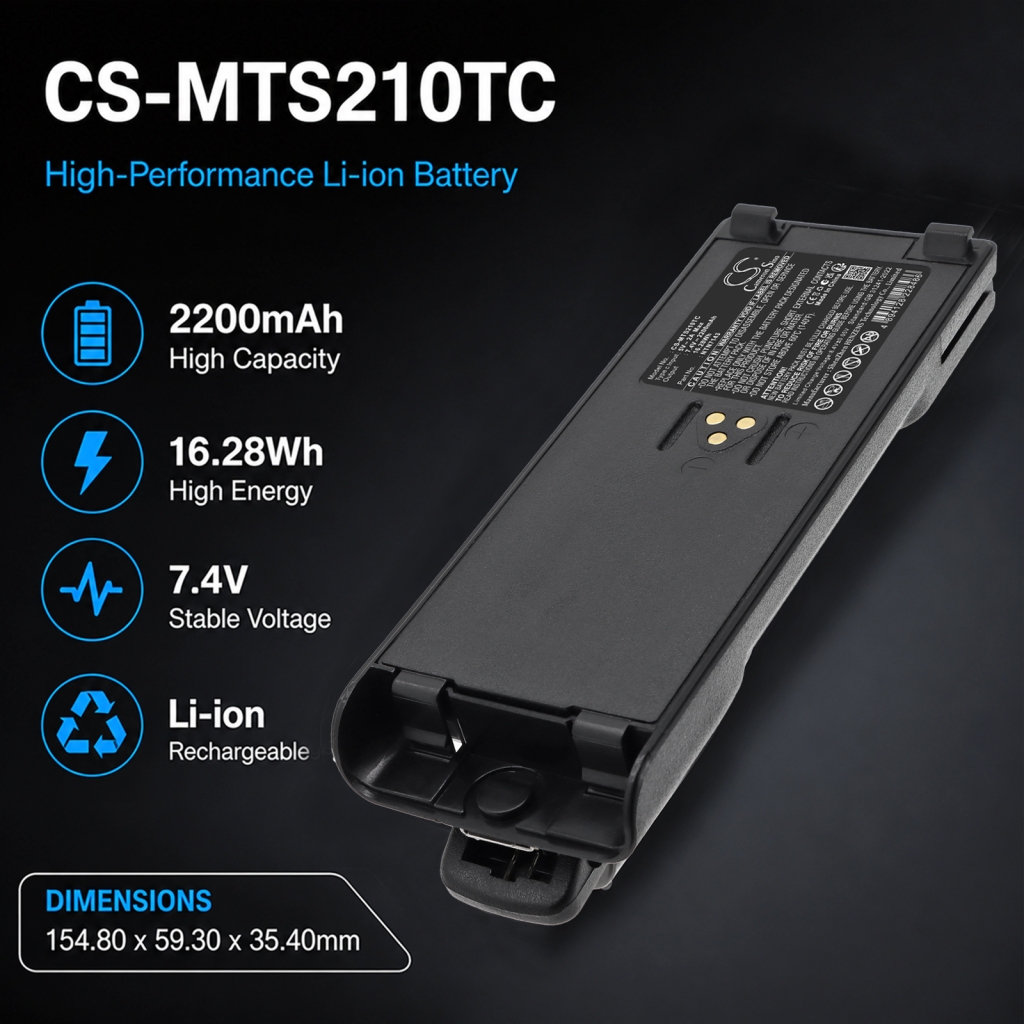 Battery for Motorola MTS2000