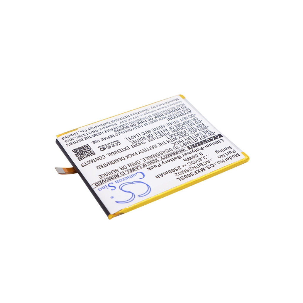 Battery compatible with Micromax CS-MXF500SL