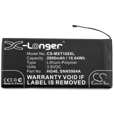 Compatible battery replacement for Motorola HG40,SNN5984A