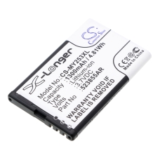 Compatible battery replacement for Sagem P/N 523855AR