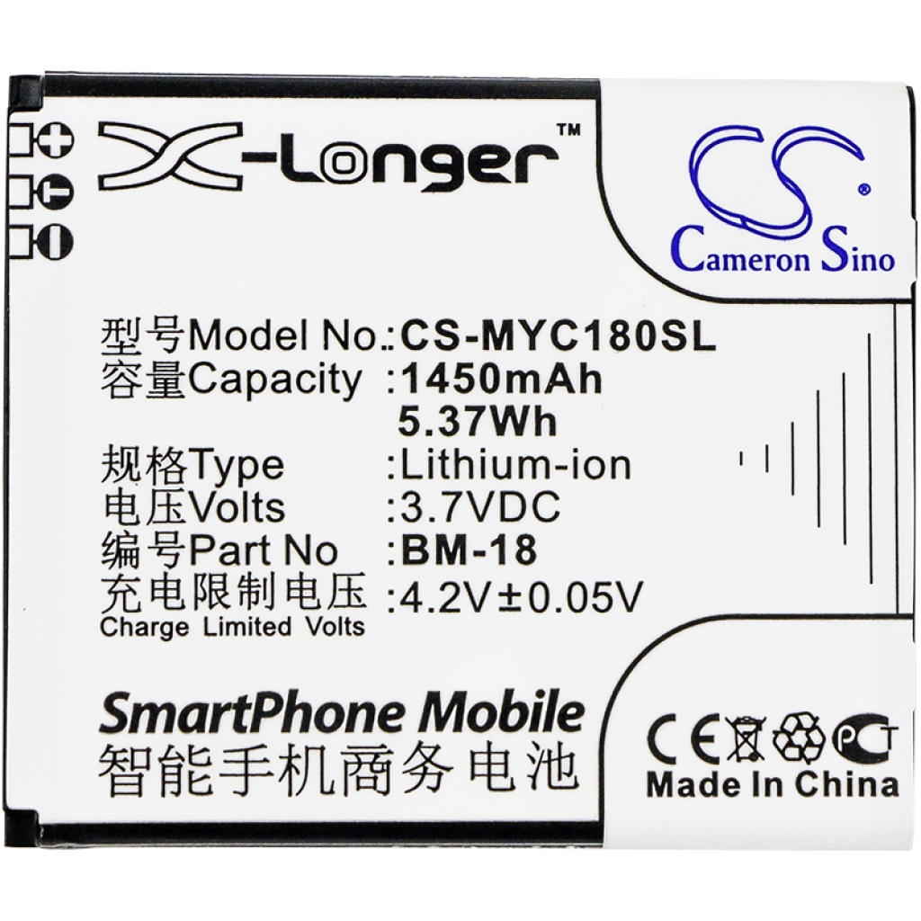 Batteries compatible with MyPhone C-Smart III CS-MYC180SL