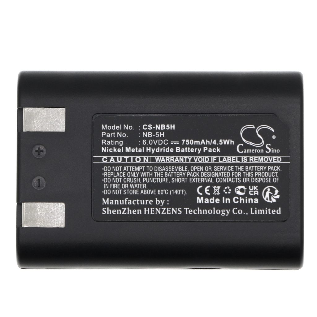 Battery Replaces Canon NB-5H