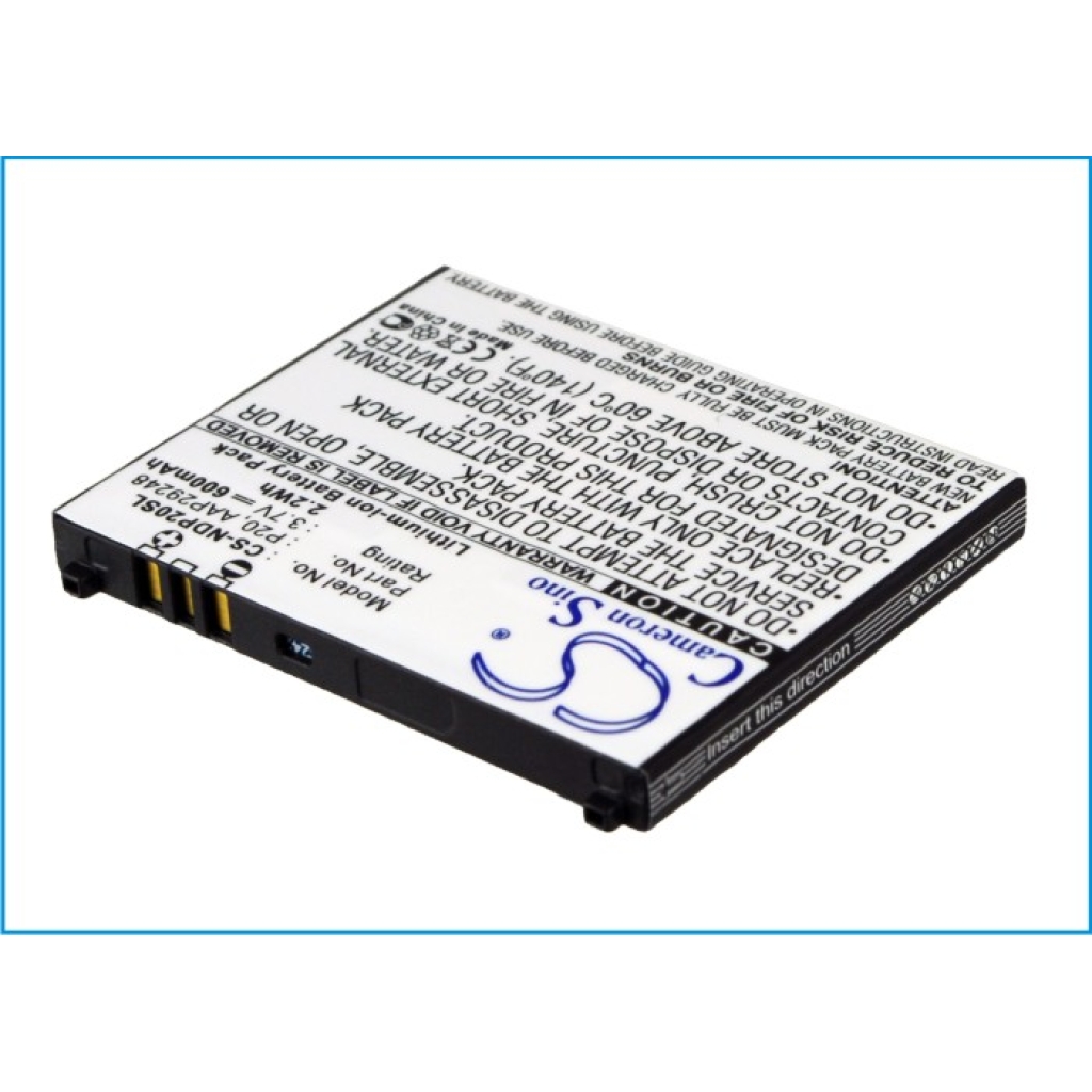 Batteries compatible with NTT DoCoMo P-01B P-01B CS-NDP20SL