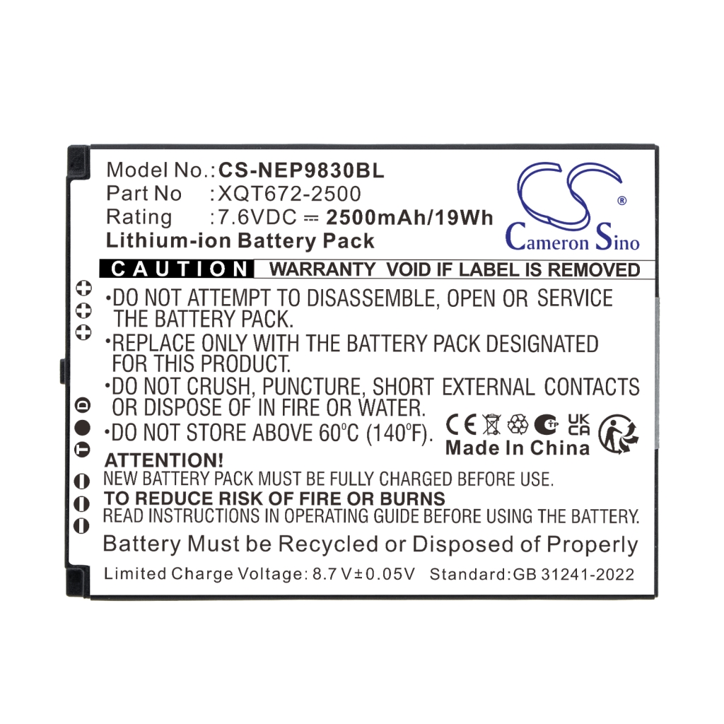 Battery for Newpos 9830