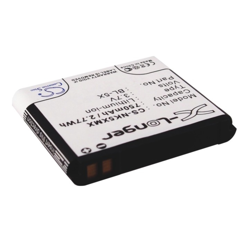 Battery compatible with Nokia CS-NK5XMX