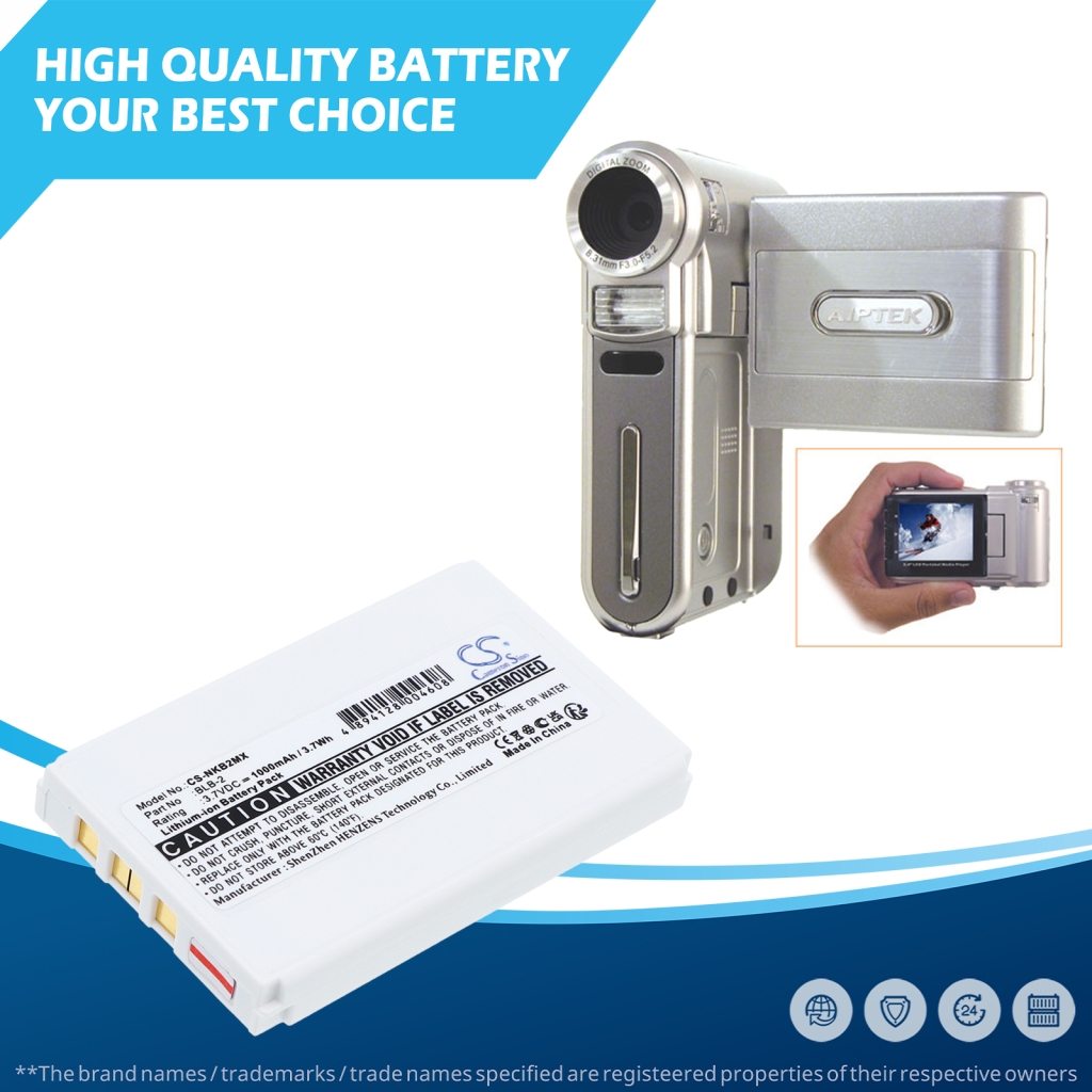 Battery compatible with Nokia