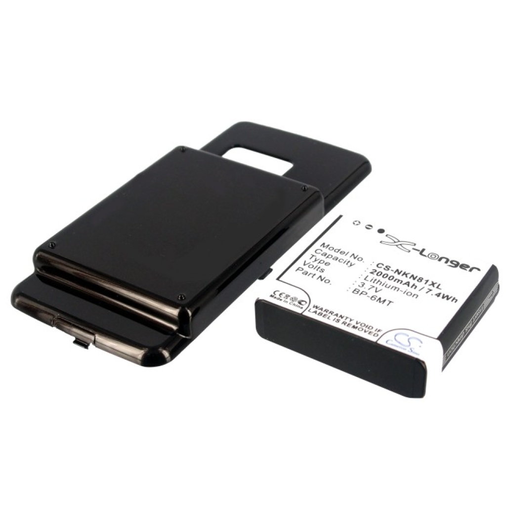 Batteries compatible with Nokia N81 N81 CS-NKN81XL