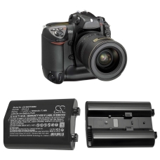 Compatible battery replacement for NIKON EN-EL4,EN-EL4A,EN-EL4E