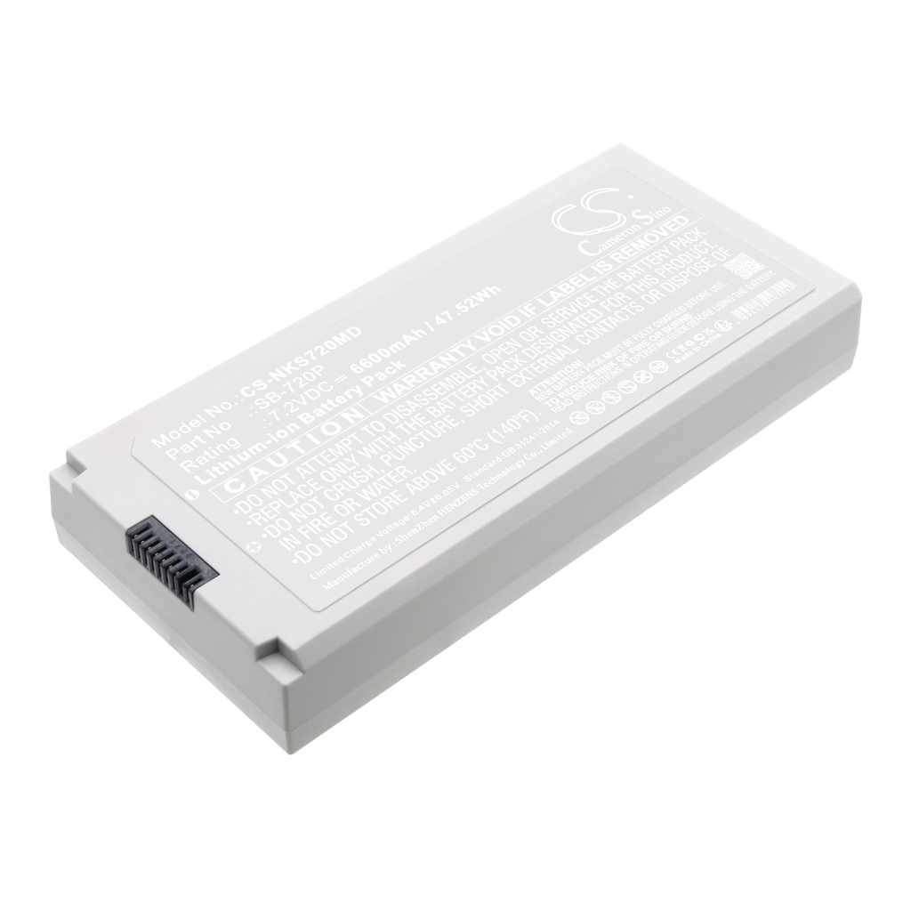 Battery compatible with Nihon Kohden CS-NKS720MD