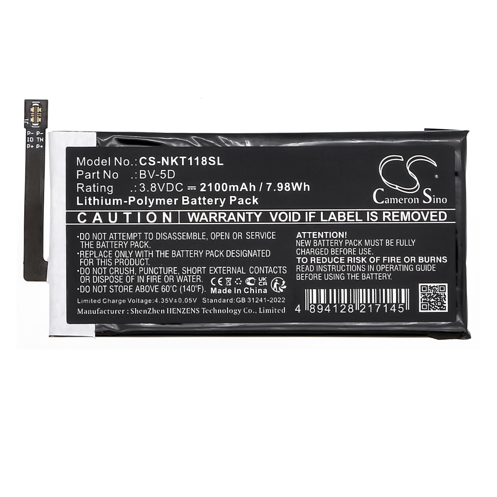 Battery Replaces BPCNTBY001B