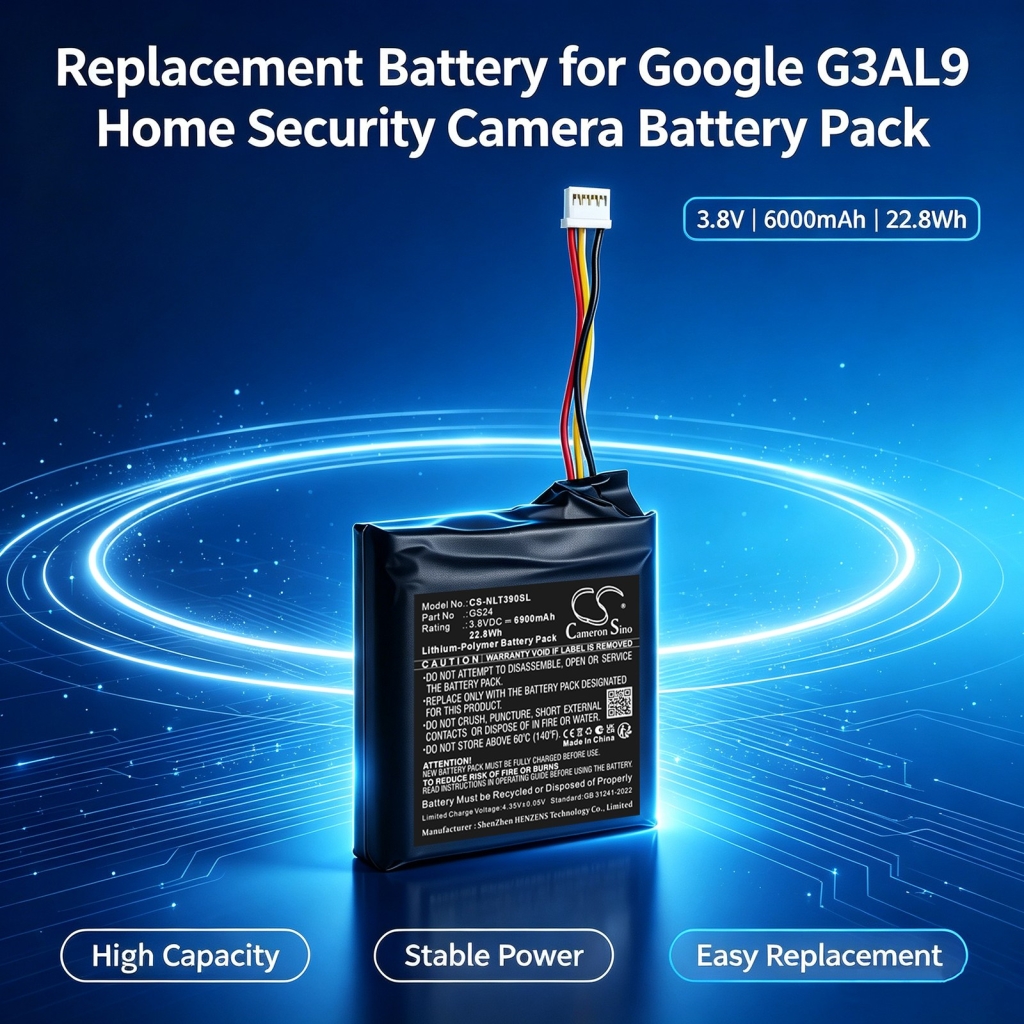 Batteries compatible with Google G3AL9 G3AL9 CS-NLT390SL