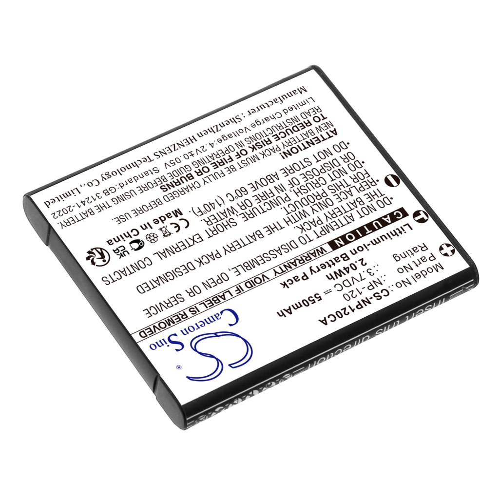 Camera Battery Insignia CS-NP120CA