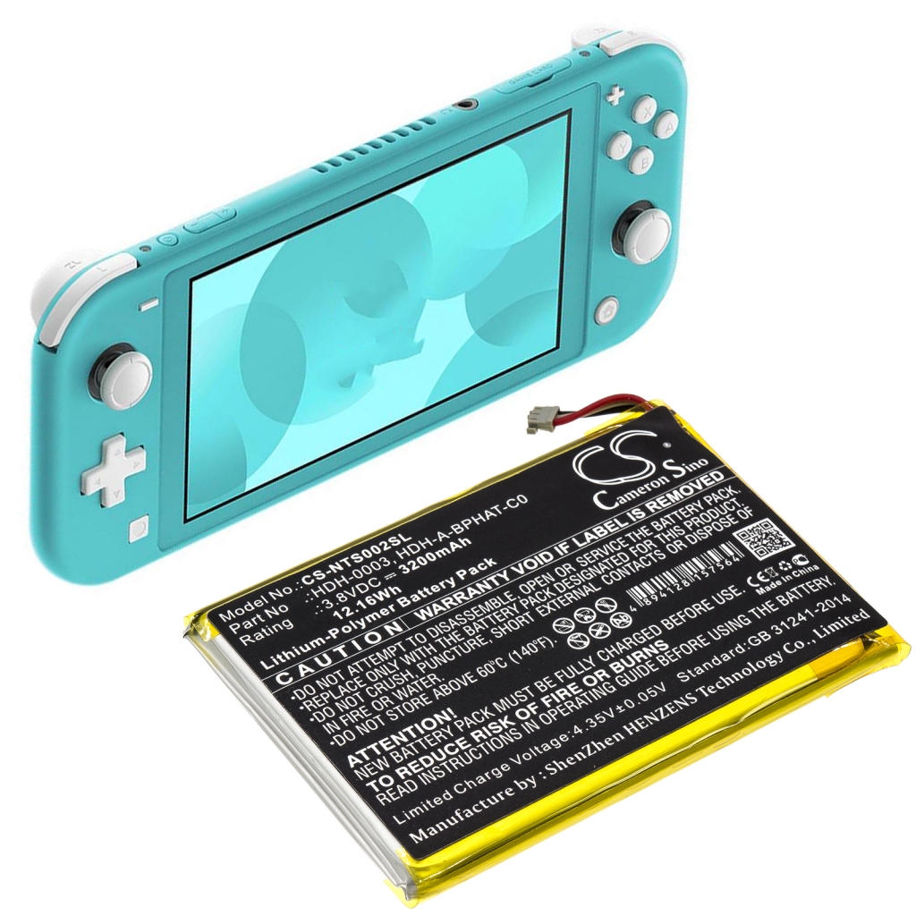 Compatible battery replacement for Nintendo HDH-003,HDH-A-BPHAT-C0