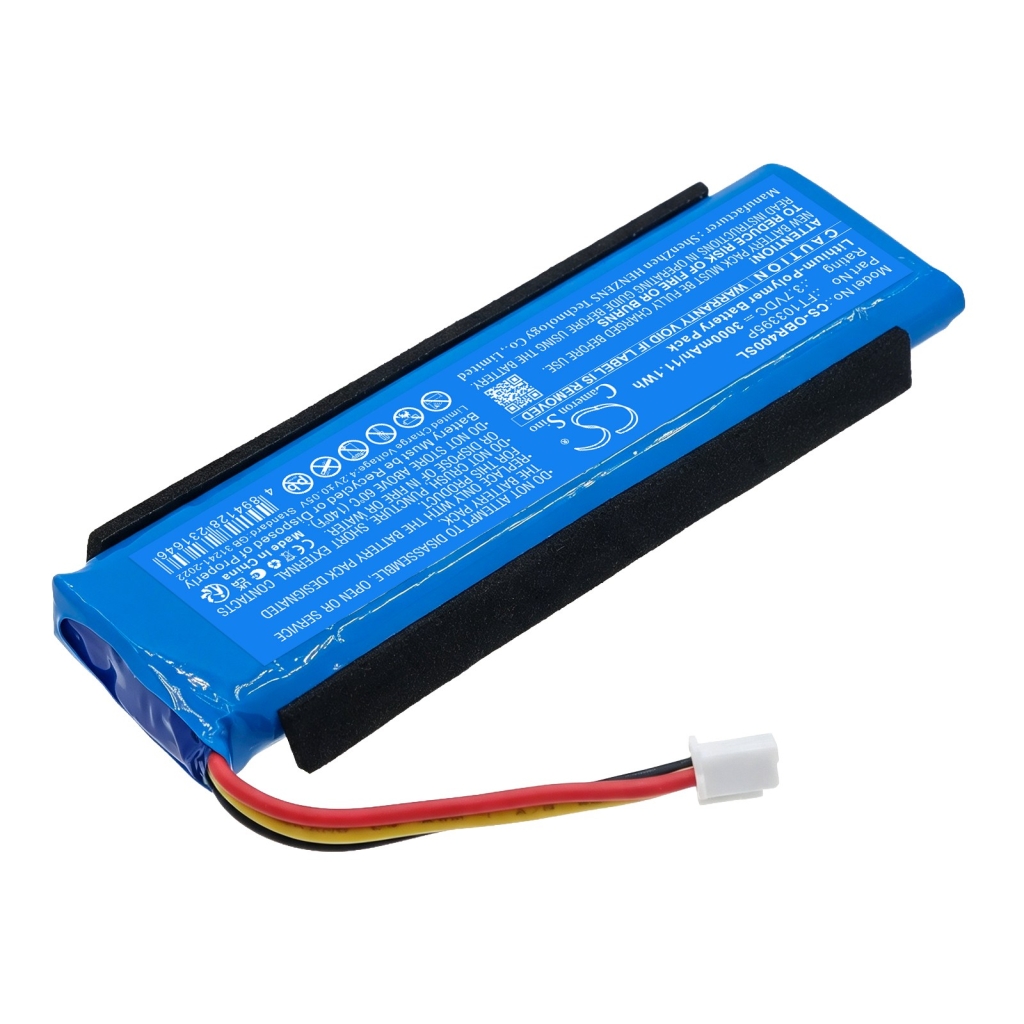 Batteries compatible with Orbit Reader 40 CS-OBR400SL