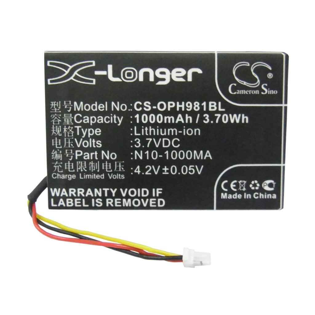 BarCode, Scanner Battery Opticon OPL-9725