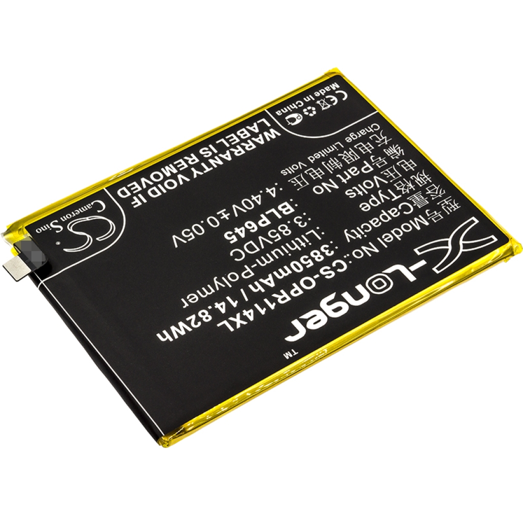 Batteries compatible with Oppo R11s Plus Plus Dual SIM Plus Dual SIM TD-LTE CS-OPR114XL