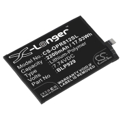 Battery compatibleWith OPPO