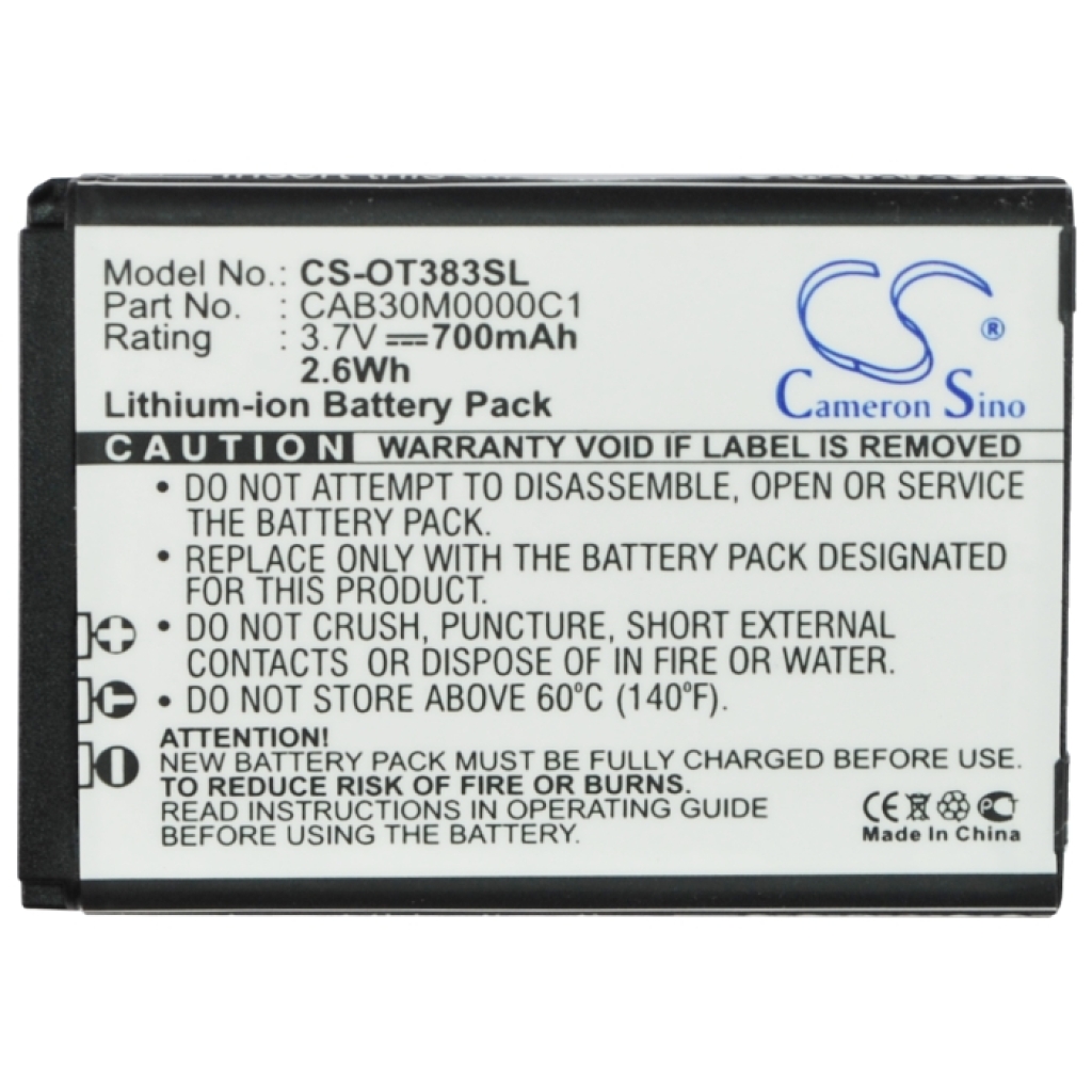 Mobile Phone Battery MTC 262