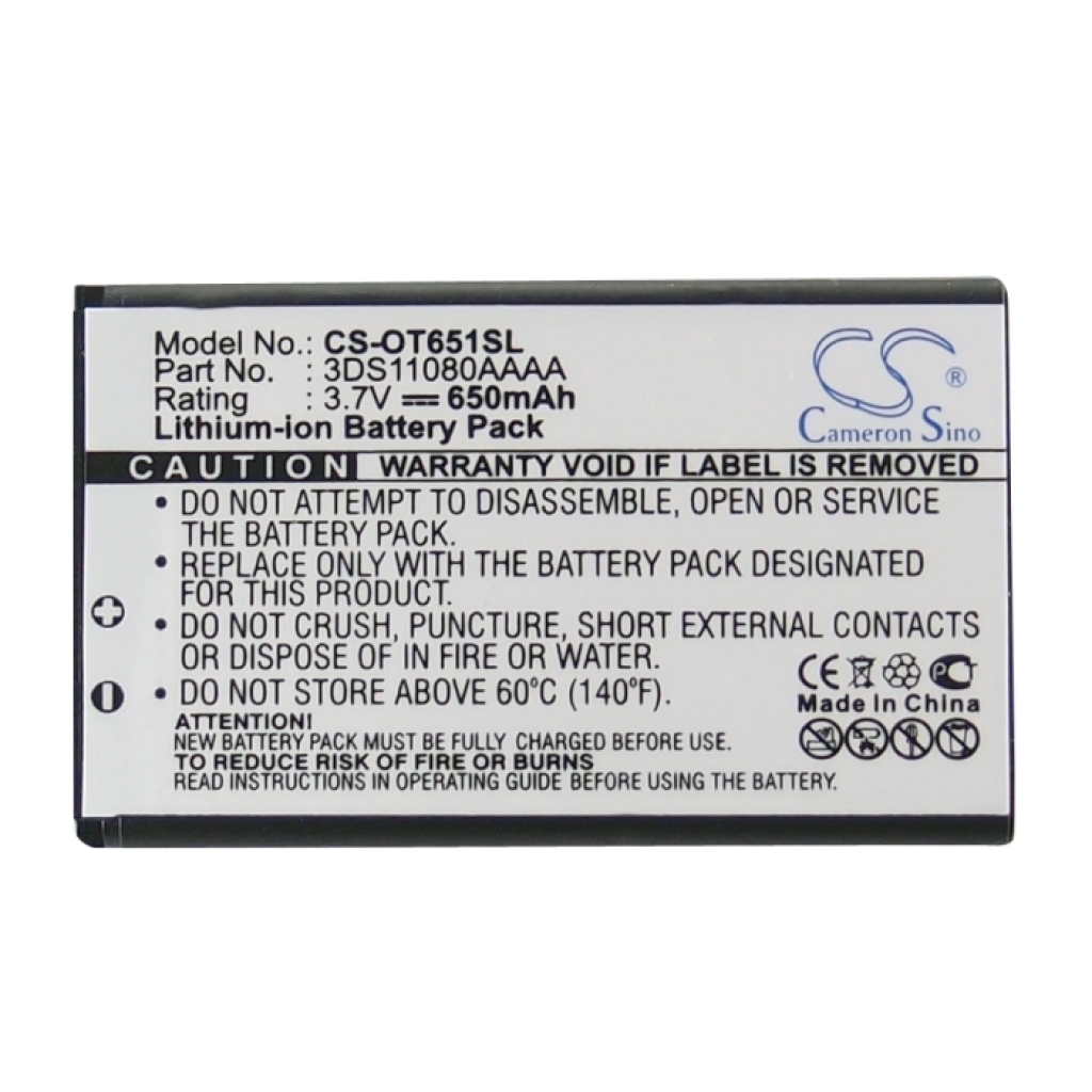 Mobile Phone Battery Tchibo CS-OT651SL