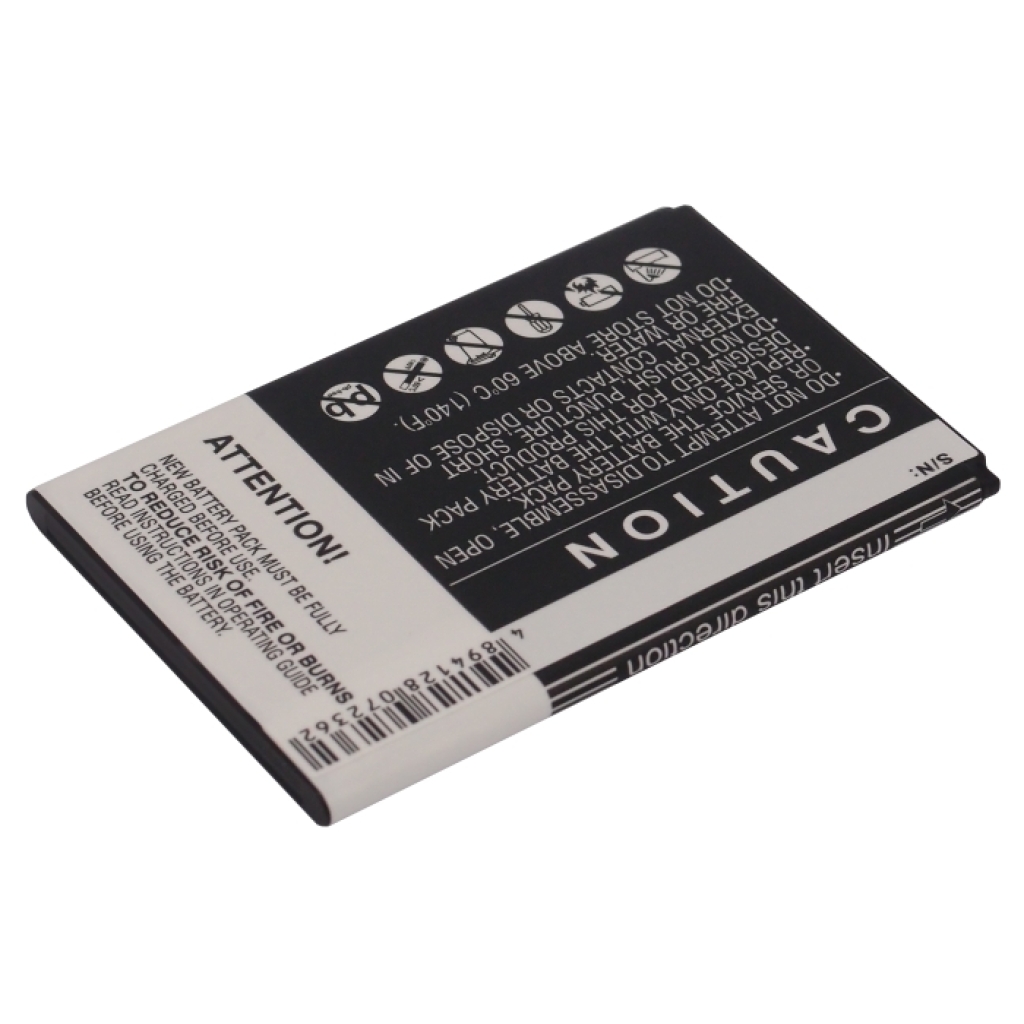 Batteries compatible with Alcatel One Touch 913 Touch 913D Touch 927 CS-OT913XL