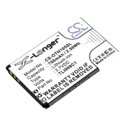 Battery compatibleWith Alcatel