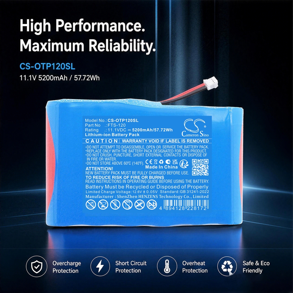 Battery for Opwill PFS-120