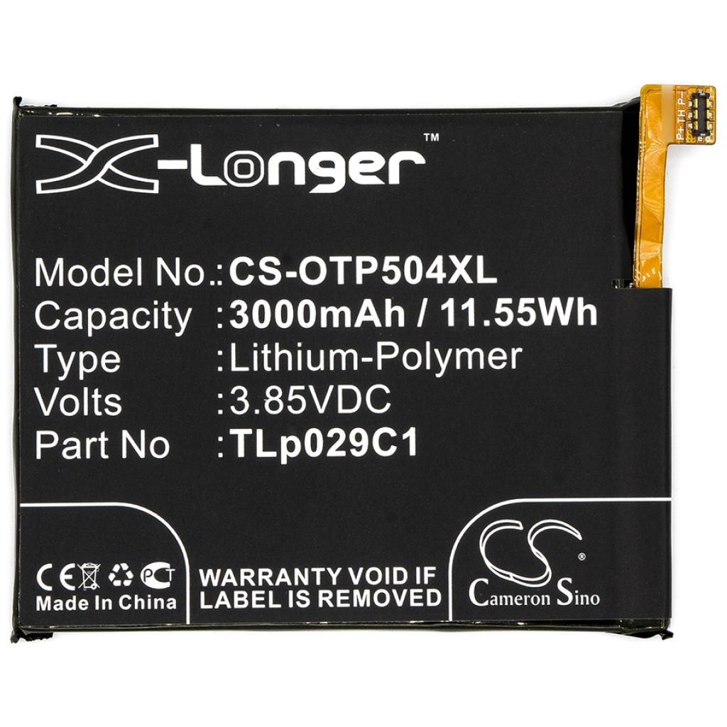 Mobile Phone Battery Greatcall CS-OTP504XL
