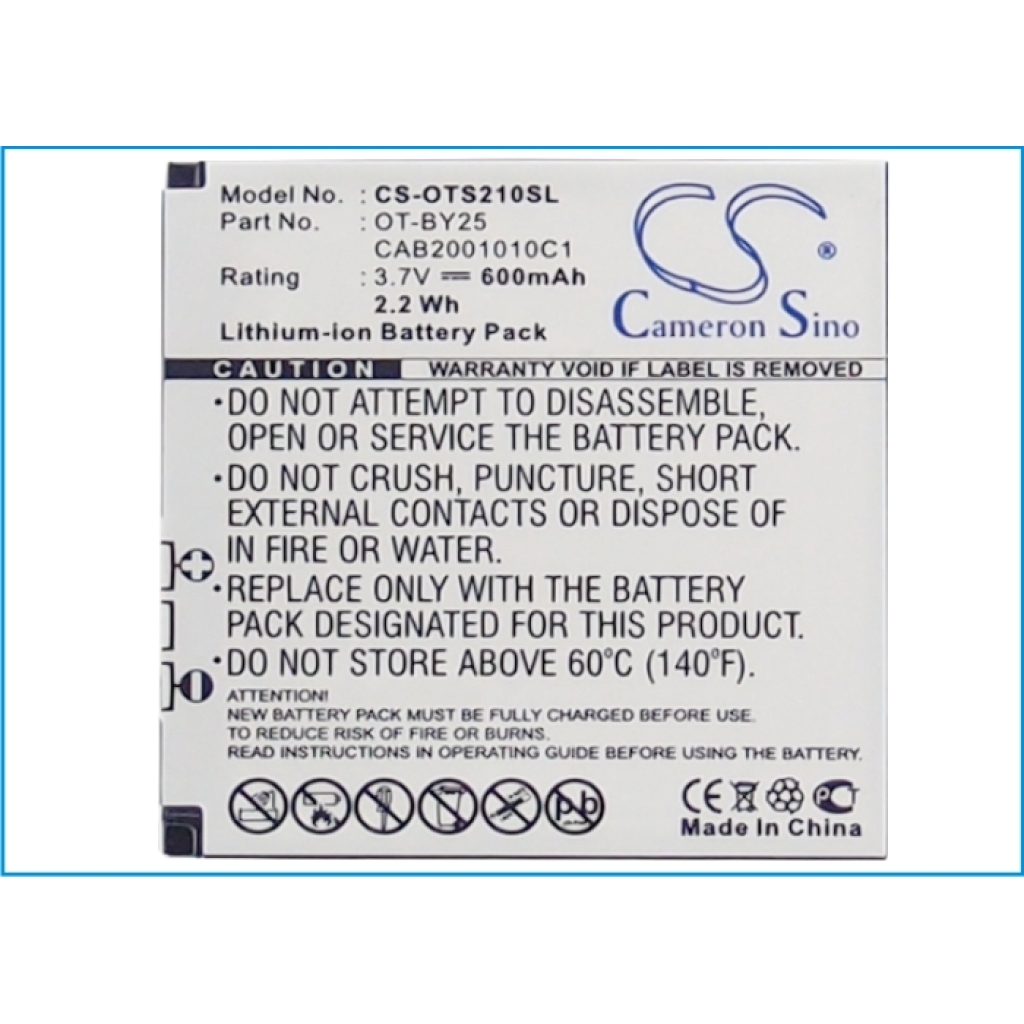 Battery Replaces CAB2001011C1