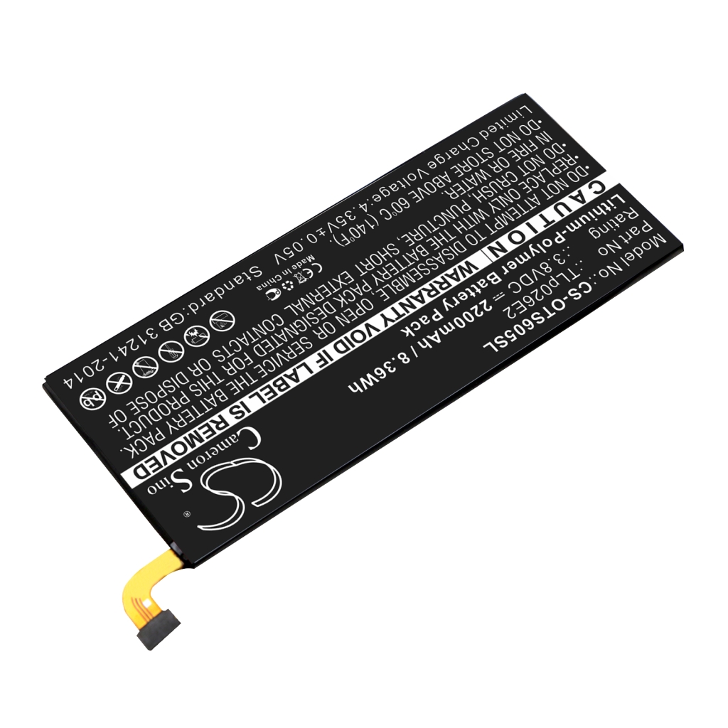 Mobile Phone Battery Blackberry CS-OTS605SL