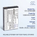 Batteries compatible with Infant Optics DXR-5 DXR-5 CS-OXR500MB