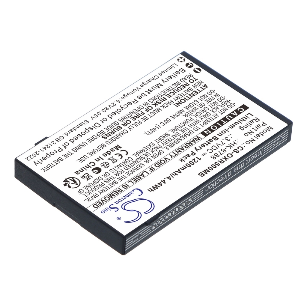 Batteries compatible with Infant Optics DXR-5 DXR-5 CS-OXR500MB