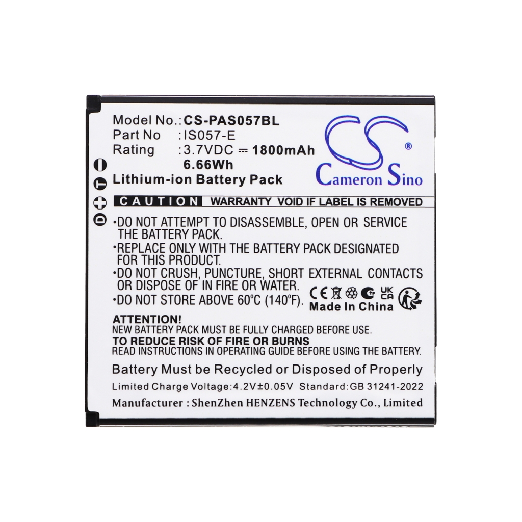 Battery compatible with Pax