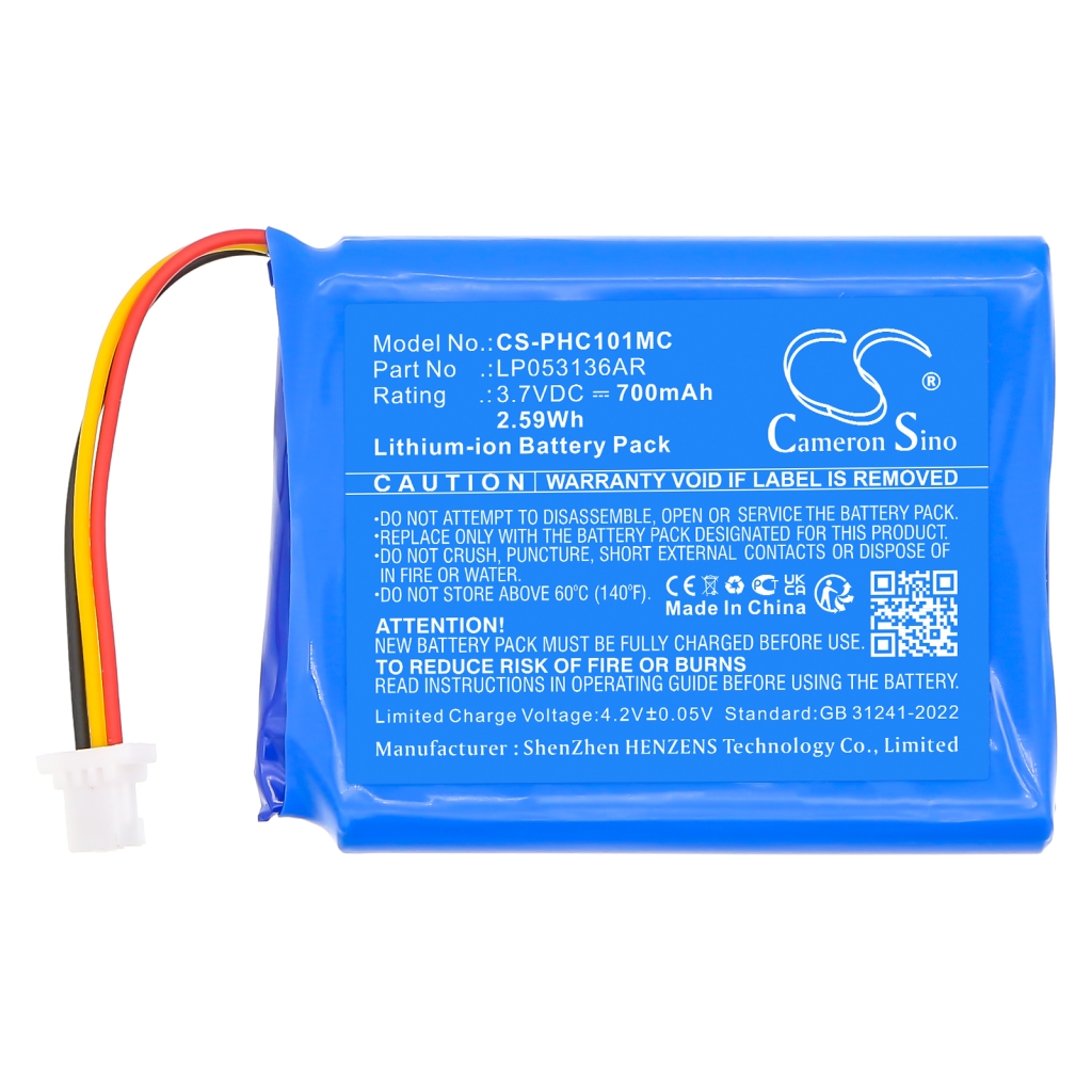 Camera Battery PHILIPS CS-PHC101MC