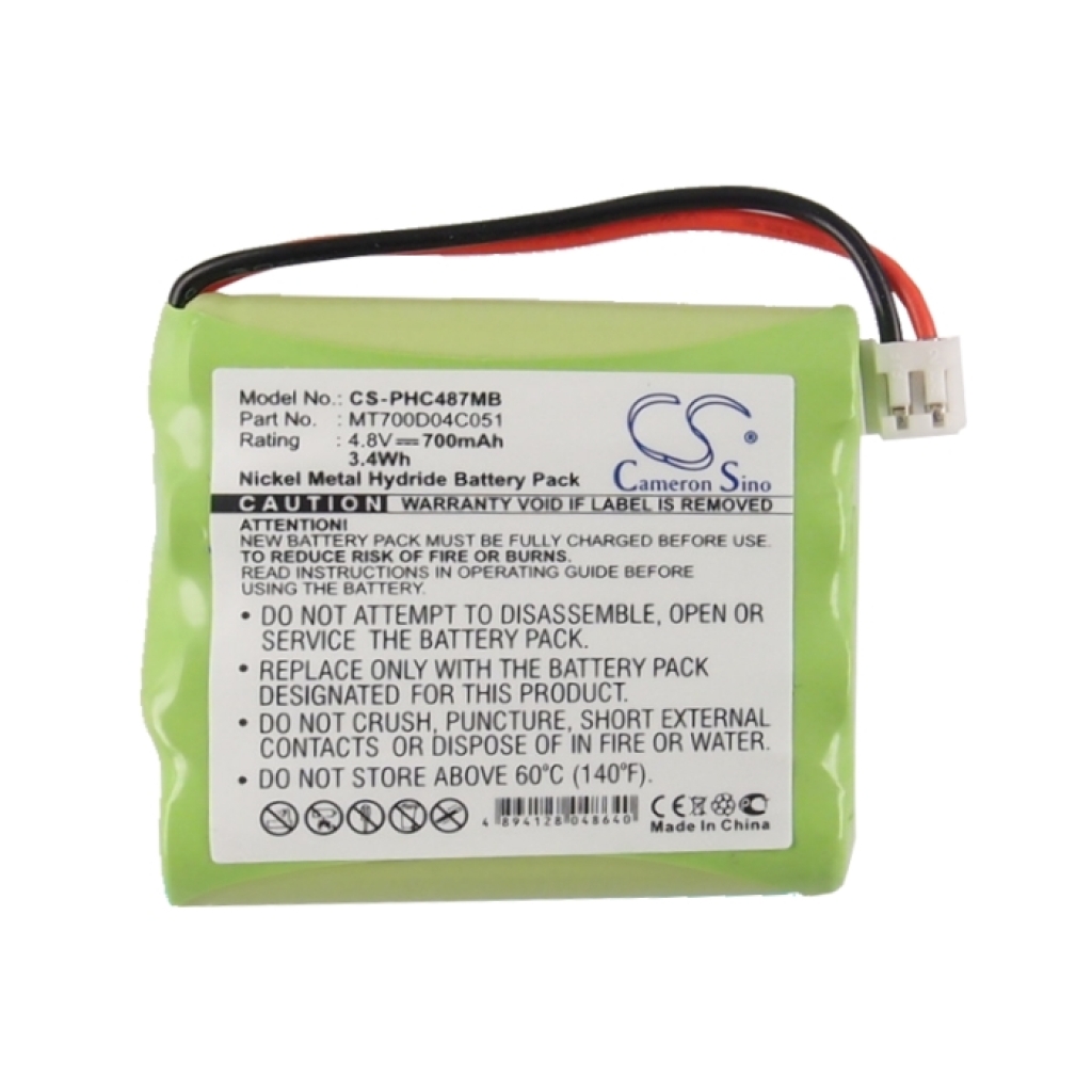 Compatible battery replacement for Harting 
