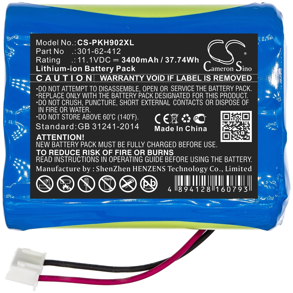 Battery Replaces 301-62-412