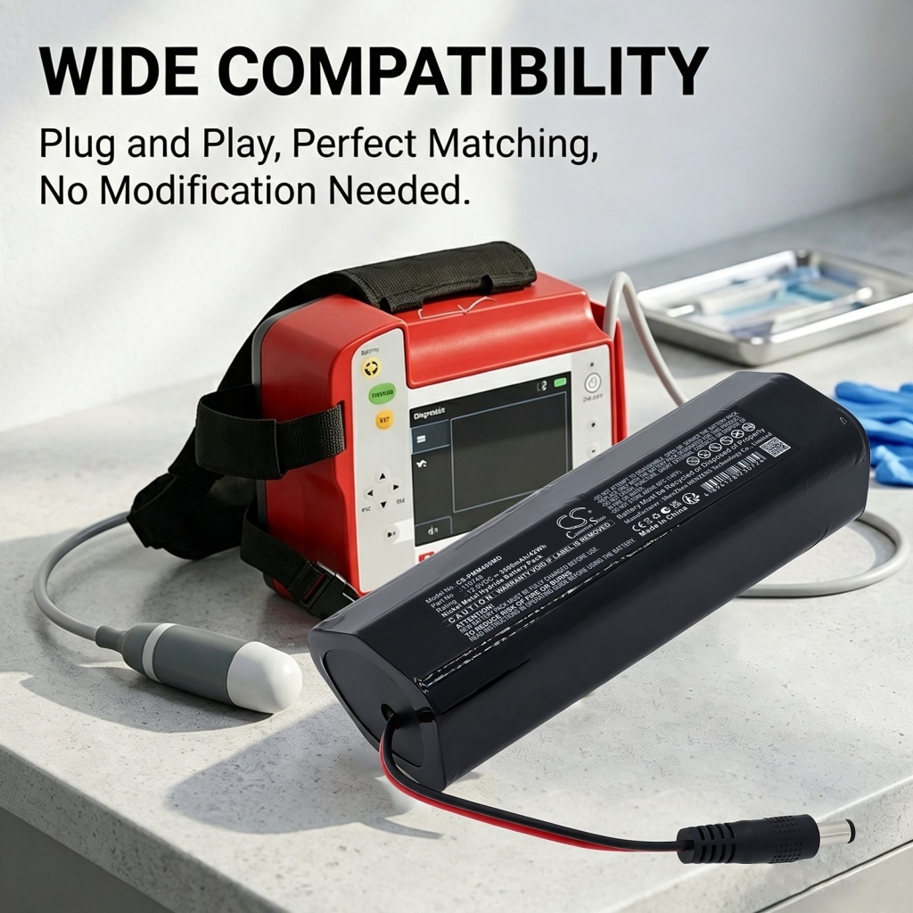 Batteries compatible with Primedic handyscan Metrax M400 CS-PMM400MD