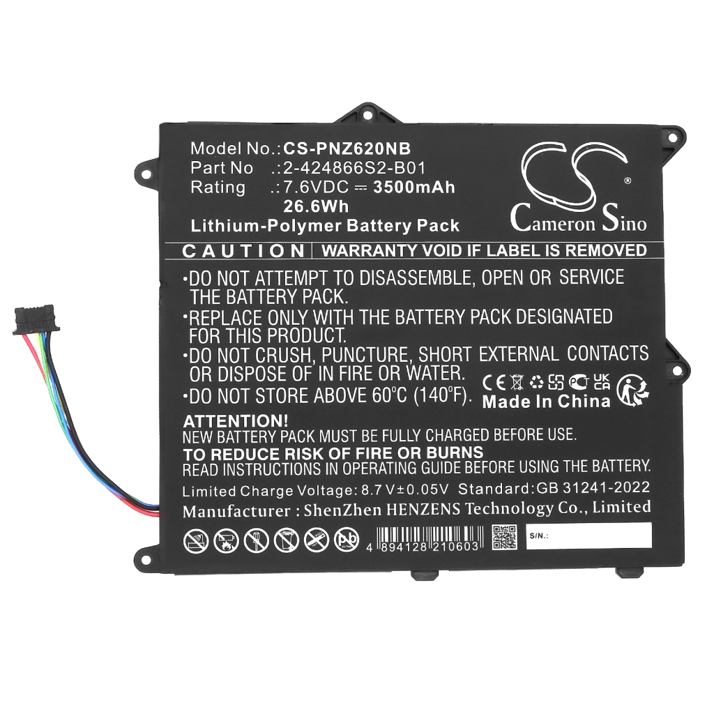 Notebook battery Panasonic CF-XZ6T