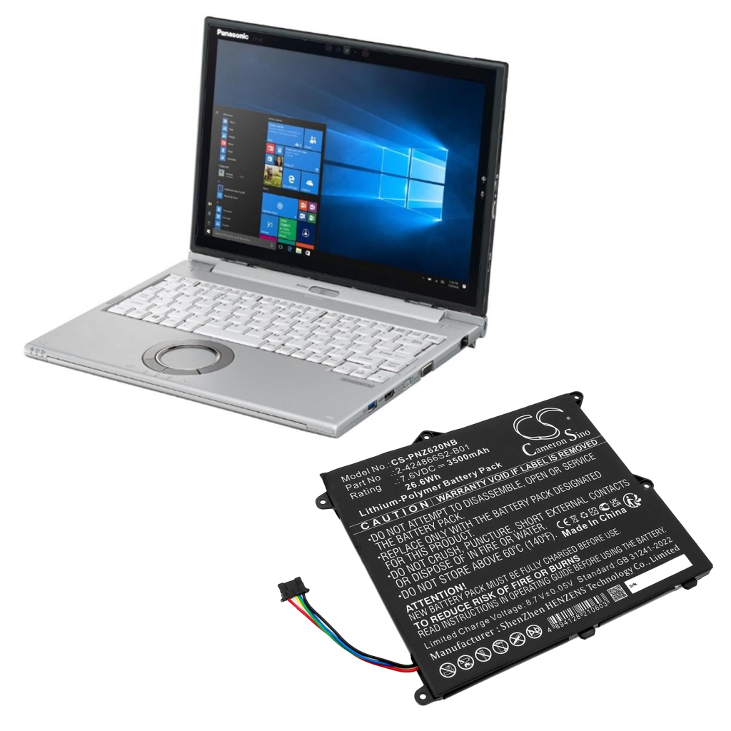 Notebook battery Panasonic CF-XZ6T
