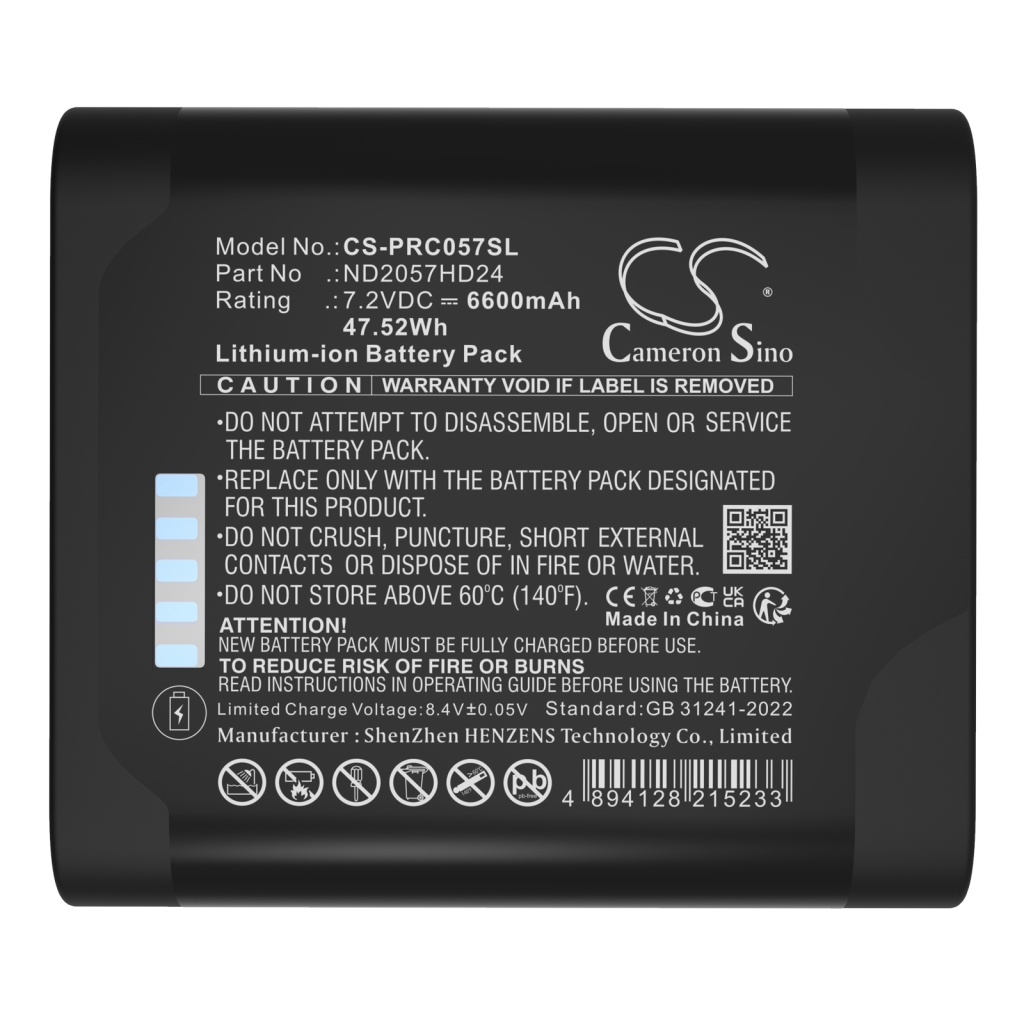 Battery Replaces ND2057HD34
