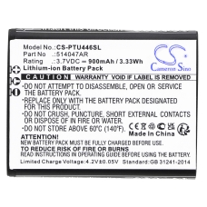 Compatible battery replacement for Panasonic 514047AR