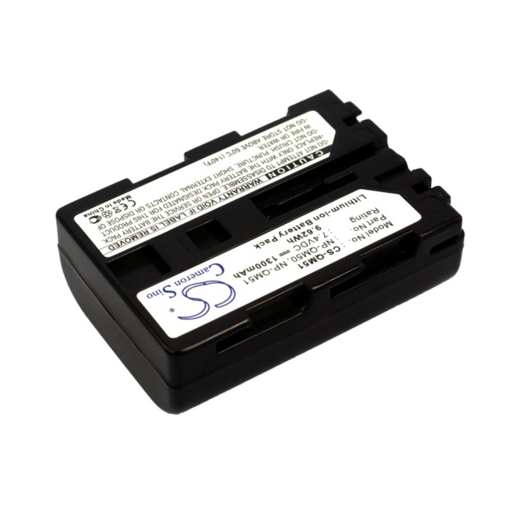 Compatible battery replacement for Sony NP-QM50,NP-QM51