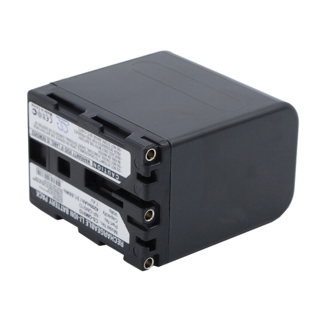 Compatible battery replacement for Sony NP-QM91D